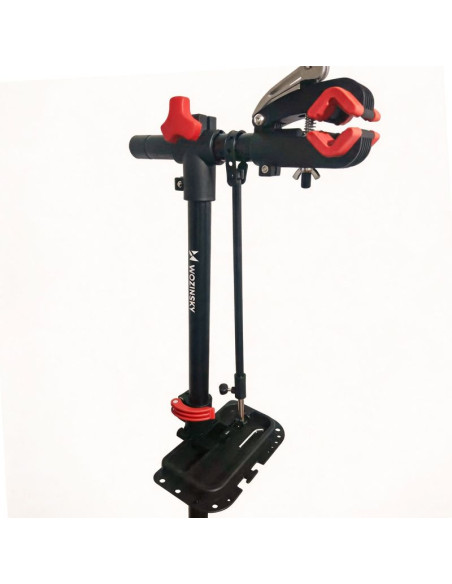 Stojak serwisowy wozinsky wqx-180 na rowery 22-29" z ramieniem 360° - czarny