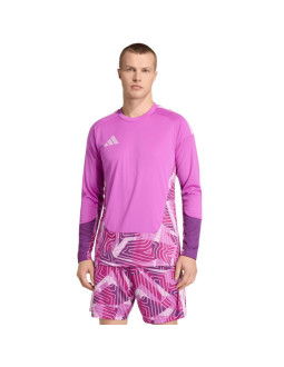 Koszulka męska adidas tiro 26 competition goalkeeper jersey long sleeve różowa kb5251