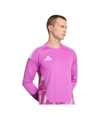 Koszulka męska adidas tiro 26 competition goalkeeper jersey long sleeve różowa kb5251