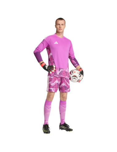Koszulka męska adidas tiro 26 competition goalkeeper jersey long sleeve różowa kb5251