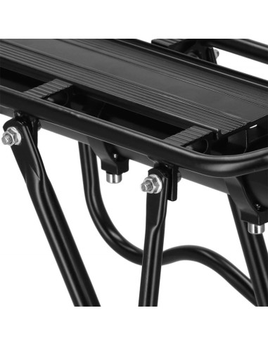 Bagażnik rowerowy wozinsky na rowery 22-27" regulowany do 50 kg - czarny