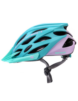 Kask rowerowy meteor marven różowy/miętowy 2