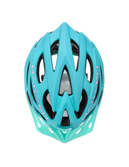 Kask rowerowy meteor marven różowy/miętowy