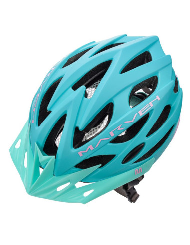 Kask rowerowy meteor marven różowy/miętowy