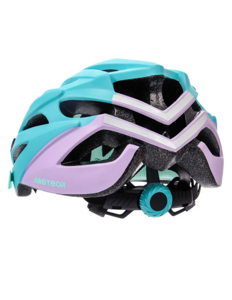Kask rowerowy meteor marven różowy/miętowy