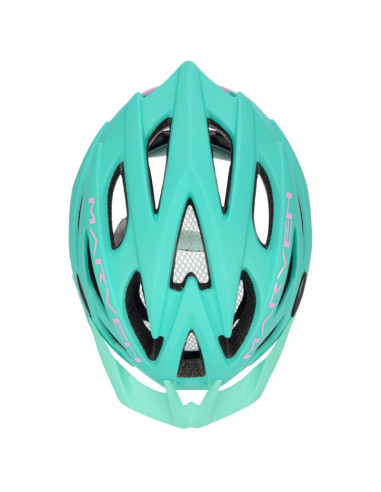 Kask rowerowy meteor marven różowy/miętowy