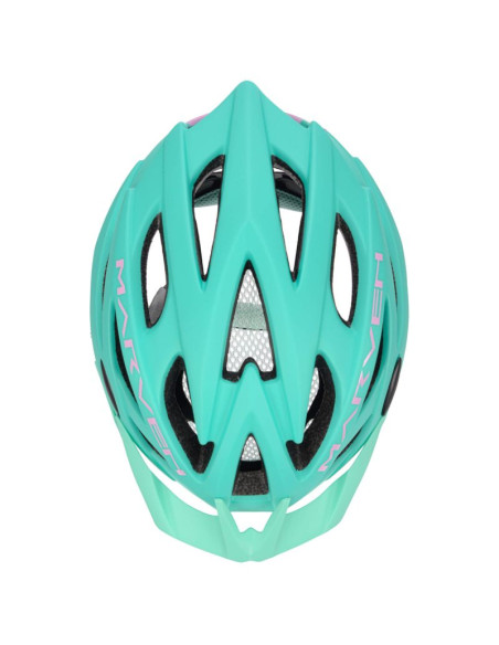 Kask rowerowy meteor marven różowy/miętowy