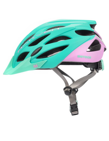 Kask rowerowy meteor marven różowy/miętowy