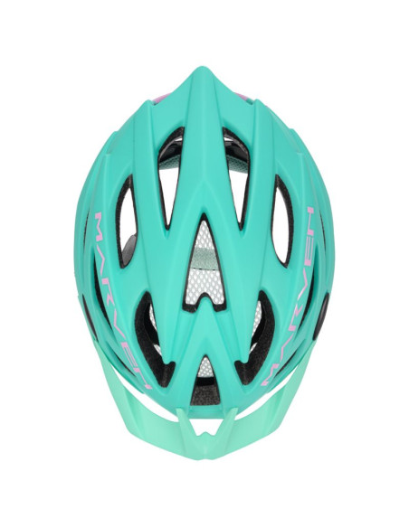 Kask rowerowy meteor marven różowy/miętowy