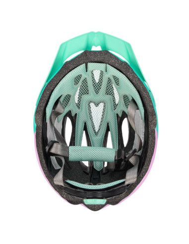Kask rowerowy meteor marven różowy/miętowy