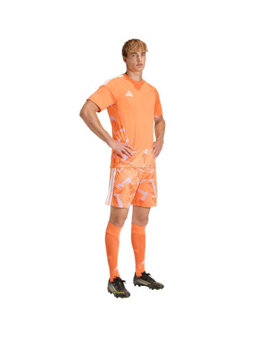 Spodenki męskie adidas tiro 26 competition goalkeeper pomarańczowe kc5345