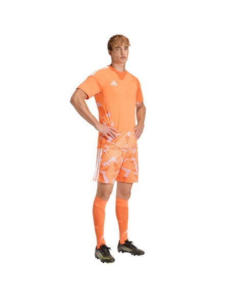 Spodenki męskie adidas tiro 26 competition goalkeeper pomarańczowe kc5345