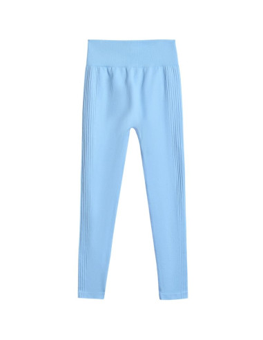 Legginsy damskie 4f fnk f420 niebieskie 4fwss26tftif420 33s