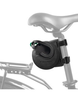 Linka holownicza wozinsky wlh-k2 do roweru dziecięcego 2.6 m samozwijalna - czarna 2