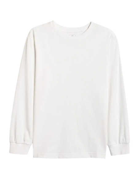Koszulka dla chłopca longsleeve 4f m459 biała 4fjwmm00tlonm459 10s