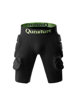 Ochraniacze bioder qunature ski - advanced l narty snowboard łyżwy - czarne
