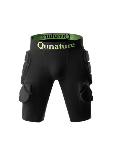 Ochraniacze bioder qunature ski - advanced l narty snowboard łyżwy - czarne