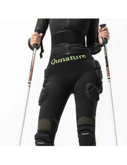 Ochraniacze bioder qunature ski - advanced l narty snowboard łyżwy - czarne 2