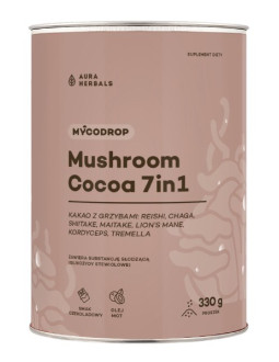 Mycodrop Cocoa, Kakao Z Grzybami 7 In 1 (330 G)