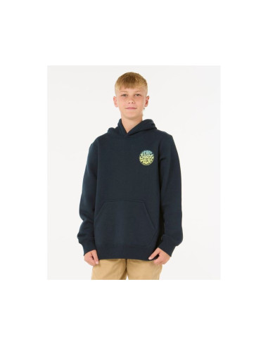 Bluza rip curl wetsuit icon hood-kid granatowy