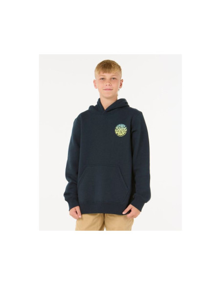 Bluza rip curl wetsuit icon hood-kid granatowy