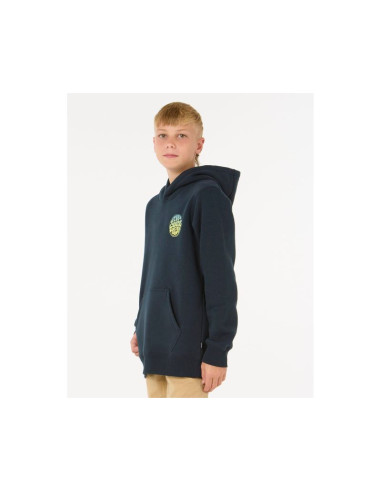 Bluza rip curl wetsuit icon hood-kid granatowy