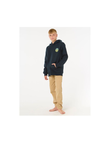 Bluza rip curl wetsuit icon hood-kid granatowy