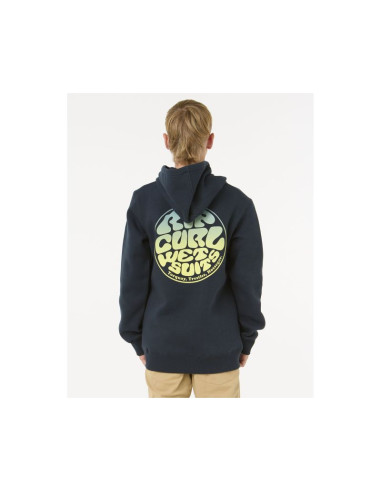 Bluza rip curl wetsuit icon hood-kid granatowy