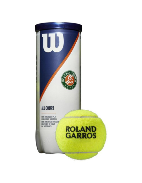 Piłka tenis ziemny wilson all court roland garros 3szt itf