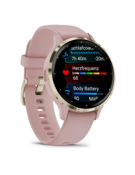 Zegarek garmin venu 3s 41mm golden rose