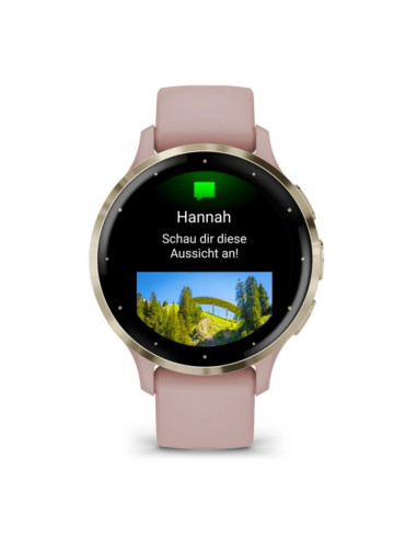 Zegarek garmin venu 3s 41mm golden rose