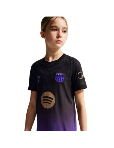Koszulka dla dzieci nike fc barcelona 2026/27 match away czarno-fioletowa ii1852 505