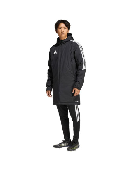 Kurtka męska adidas tiro 26 stadium parka czarna jz4108