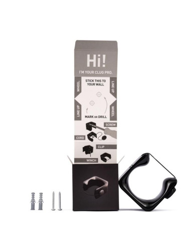 Uchwyt do roweru hornit clug pro mtb plus xxl black 7765pcp
