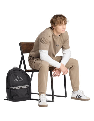 Spodnie męskie adidas essentials feelcozy cargo beżowe kf2384