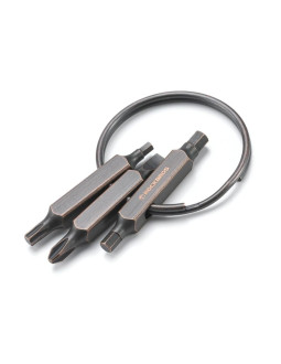 Multitool rockbros vk-arco3 road to sky brelok 6w1 - brązowy