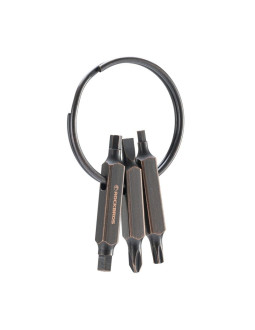 Multitool rockbros vk-arco3 road to sky brelok 6w1 - brązowy 2
