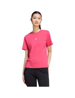 Koszulka damska adidas essentials small logo różowa kf8395