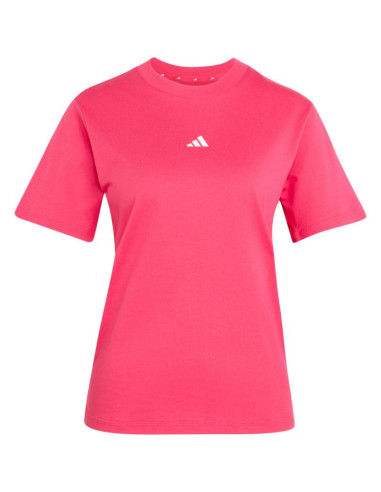 Koszulka damska adidas essentials small logo różowa kf8395