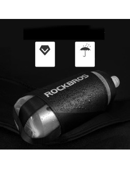 Saszetka rowerowa rockbros d45 biodrowa na bidon - czarna 2