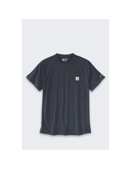 Koszulka carhartt force mid pocket navy