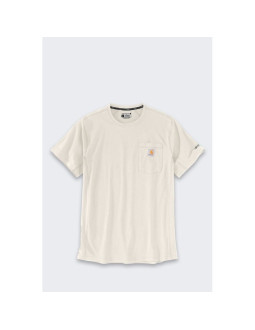 Koszulka carhartt force mid pocket malt