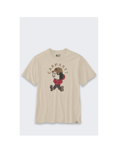 Koszulka carhartt light jac graphic oat milk