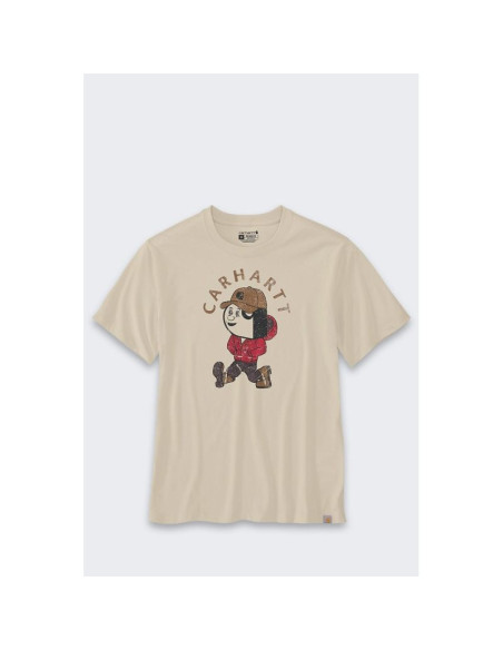 Koszulka carhartt light jac graphic oat milk