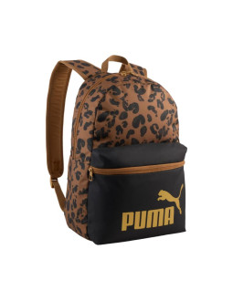 Plecak puma phase aop brązowo-czarny / panterka 91169 16 2