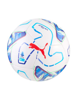 Piłka nożna puma stellar serie a mini biało-niebieska 85166 01