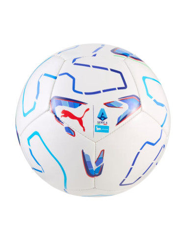 Piłka nożna puma stellar serie a mini biało-niebieska 85166 01