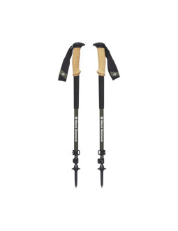 Kije trekkingowe black diamond alpine carbon cork - tundra