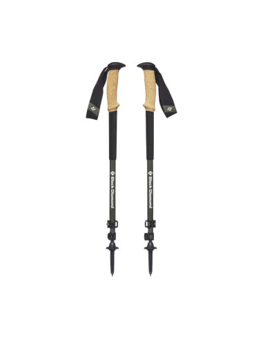 Kije trekkingowe black diamond alpine carbon cork - tundra