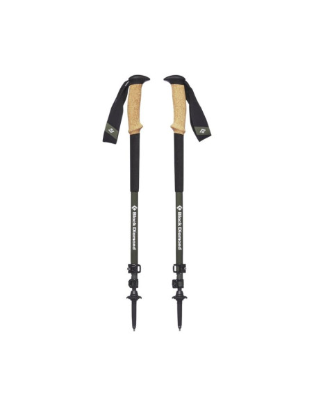Kije trekkingowe black diamond alpine carbon cork - tundra